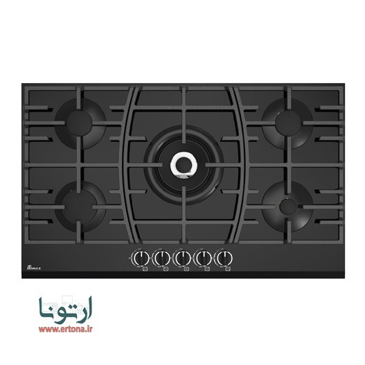 اجاق شیشه‌ای بیمکث مدل 0061 مشکی